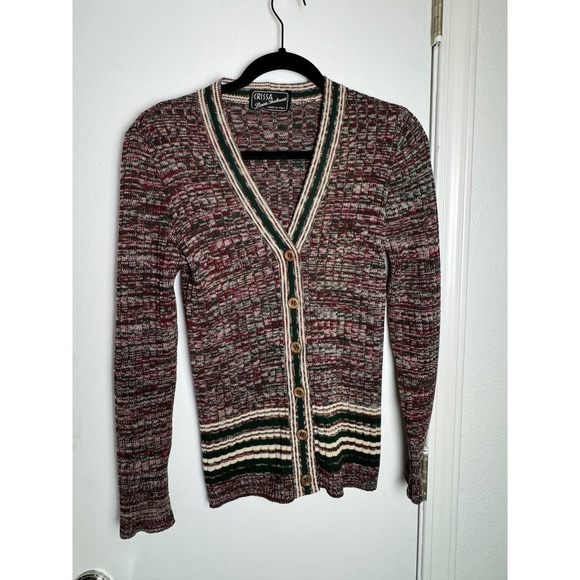 Crissa Linea Italiana Vintage Italian‎ Wool Sweater - Picture 1 of 5